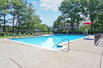 Olympic-size swimming pool