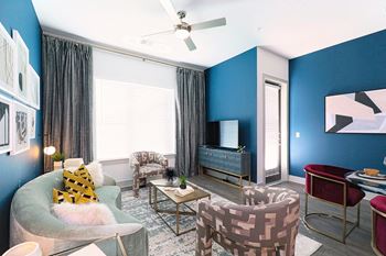 Ceiling fans w/ lighting in bedroom & living rooms
