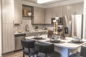 Kissimmee apartment for rent - Fully Equipped Kitchen With Modern Appliances at Integra Sunrise Parc, Kissimmee, Florida