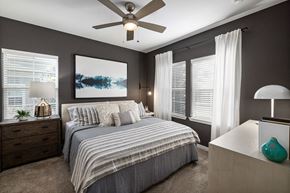 Raleigh apartment for rent - interior model bedroom