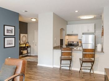 Granite breakfast bars for additional seating
