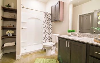 Garden soaking tubs and walk in showers*