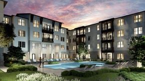 Sarasota apartment for rent - Solaire Pool Dusk