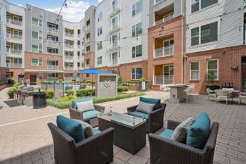 Poolside grilling stations