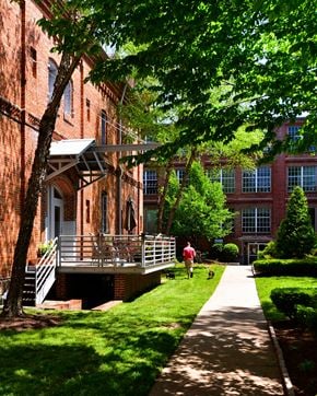 Durham apartment for rent - Courtyard