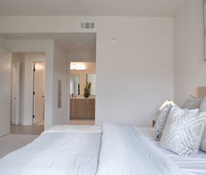 San Diego apartment for rent - Spacious bedroom with ensuite bathroom at Garden at 3Roots Apartments, San Diego, California