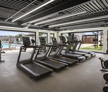 State-of-the-art indoor/outdoor fitness center with 40-yard dash