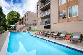 Sherman Oaks apartment for rent - Swimming Pool at Burbank Gardens Apartments, Sherman Oaks, 91411