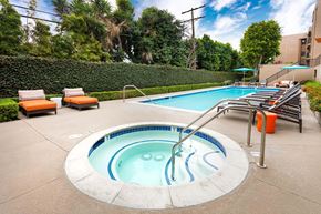 Sherman Oaks apartment for rent - Small Pool with a Hot Tub at Burbank Gardens Apartments, Sherman Oaks, CA, 91411