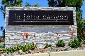 San Diego apartment for rent - Property Signage at La Jolla Canyon Apartments, San Diego, 92121