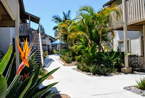 San Diego apartment for rent - Courtyard View at La Jolla Canyon Apartments, San Diego, CA 92121