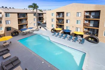 Large swimming pool