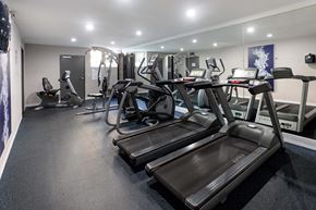 Northridge apartment for rent - Gym with Treadmills at Lassen Village Apartments, Northridge, CA