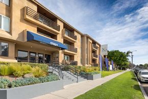 Northridge apartment for rent - Exterior of Building at Northridge Gardens Apartments, California