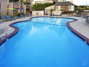 San Diego apartment for rent - Blue Cool Swimming Pool at Pacific Bay Club Apartments, California, 92117