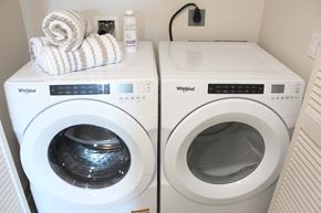 San Diego apartment for rent - In unit washer and dryer with storage above at Garden at 3Roots Apartments, California