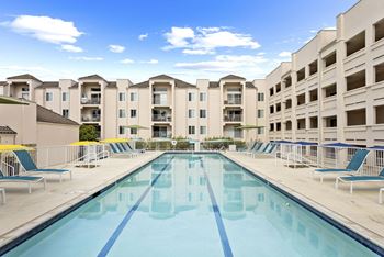 Large swimming pool