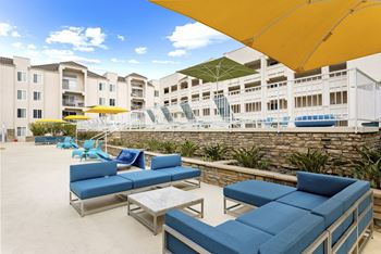 Outdoor seating area
