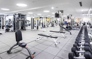 Spacious gym