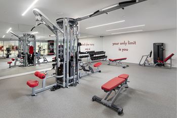 Elevate state-of-the-art, 24-hour fitness center