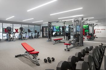 Elevate state-of-the-art, 24-hour fitness center