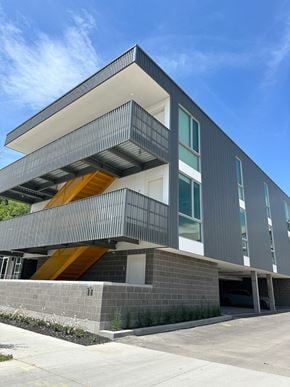 Salt Lake City apartment for rent - the front of a building with a sky background