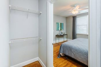 Spacious closets