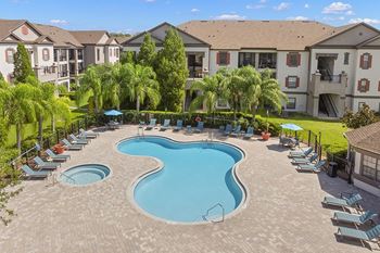 Resort-style pool and spa