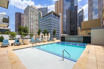 Commanding downtown views