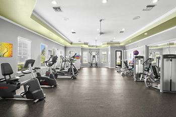 Well-appointed fitness center