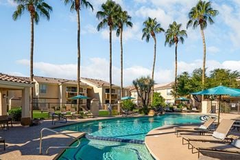 Resort-style pool and spa