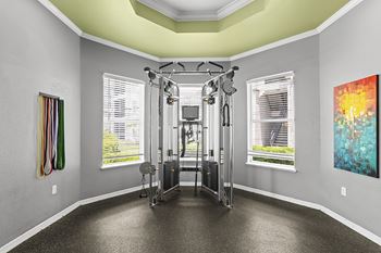 Well-appointed fitness center