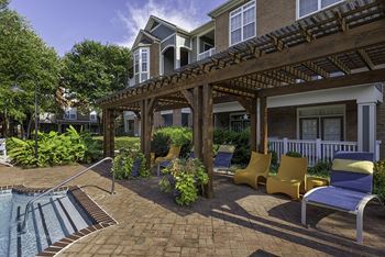 Poolside lounge