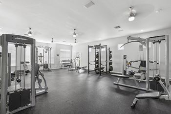 Innovative fitness center with yoga, strength, cardio and spinning rooms