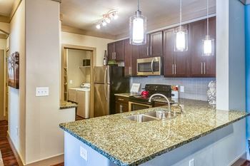 Attractive 42-inch cherry cabinetry