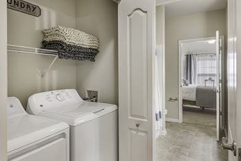 Full-sized washer/dryers