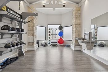Yoga/stretching room