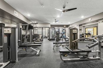 Convenient 24/7 fitness center