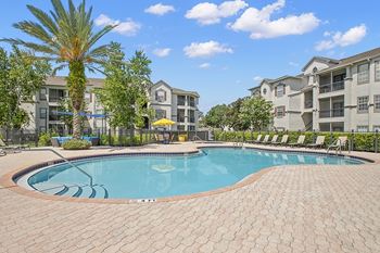Two resort-style pools and a spa