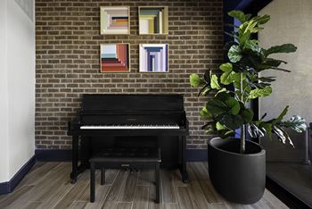 Top-floor sky lounge with panoramic views of nashville and indoor/outdoor space