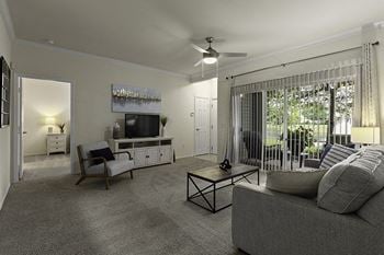 Nine-foot ceilings with crown molding