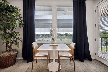 Hardwood-style floors in living areas