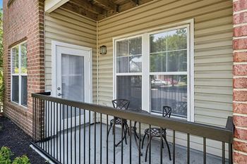 Private patios and balconies