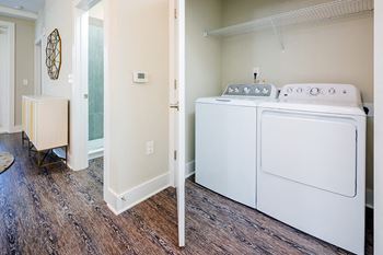 Washer/dryers in all units