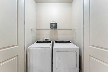 Full-sized washer/dryers