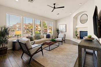 Clubhouse with cozy fireside lounge area and wi-fi throughout