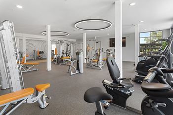 State-of-the-art fitness center