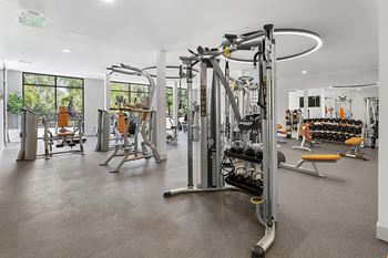 State-of-the-art fitness center