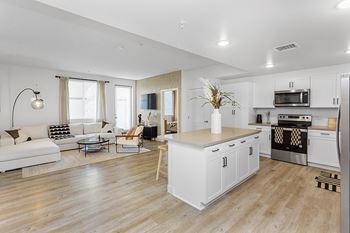 Soaring 9-foot ceilings