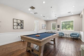 Billiards and recreation room